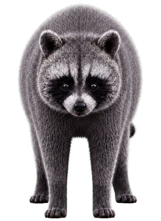 Jimothy, the raccoon companion